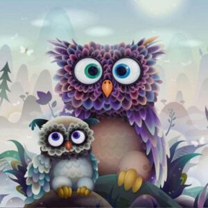 Wide Eyed Owls